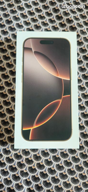 Iphone 16 pro 128 go or (image 1)