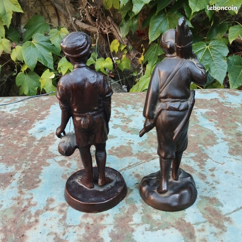 2 bronzes Vietnam Indochine Tonkin (image 5)