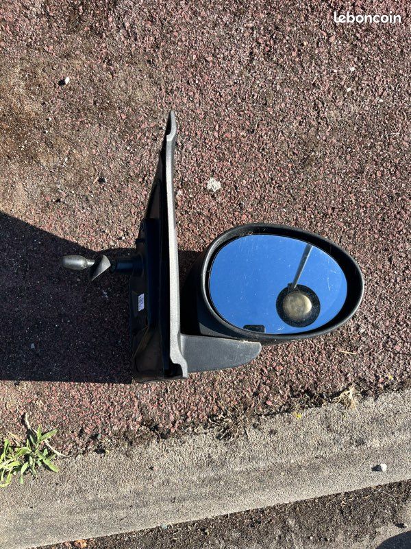 Rétroviseur Extérieur Droit Pour Citroën C1/Peugeot 107/Toyota Aygo 2005-2014 - Réglage Manuel, Apprêté