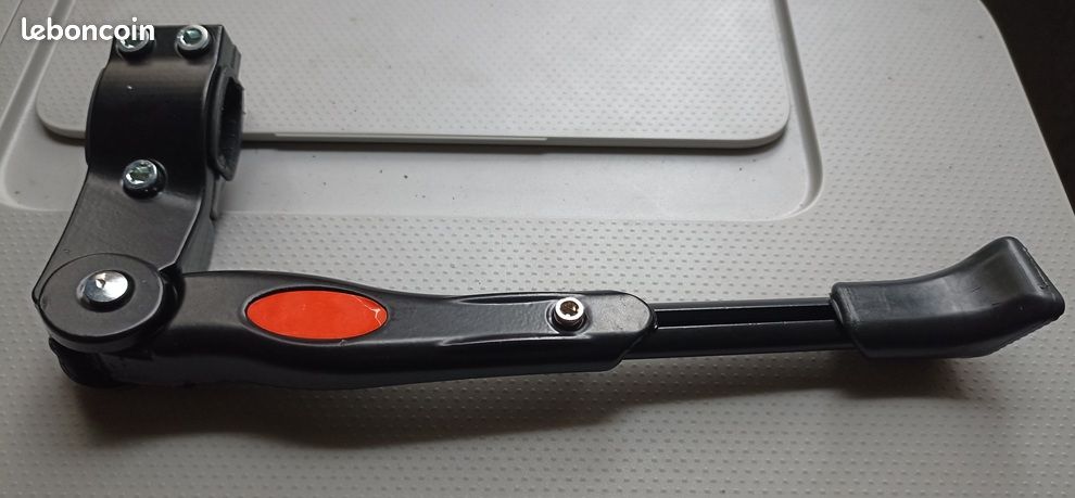 Béquille Latérale Simple En Aluminium Réglable - Pour Roue 26 Pouces