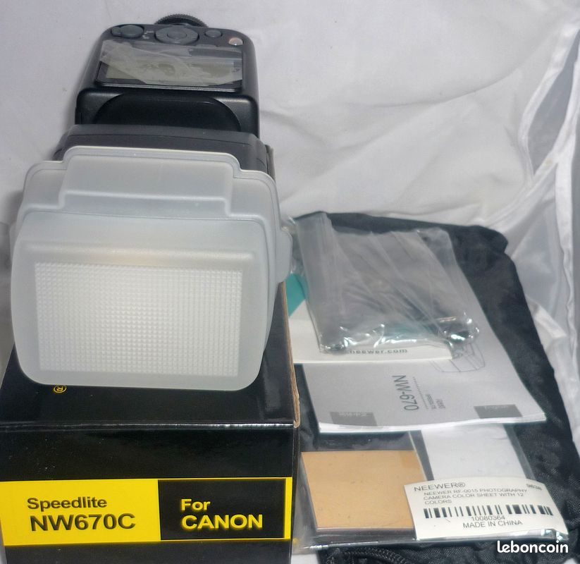Neewer NW-670C Speedlite TTL pour Canon (image 3)