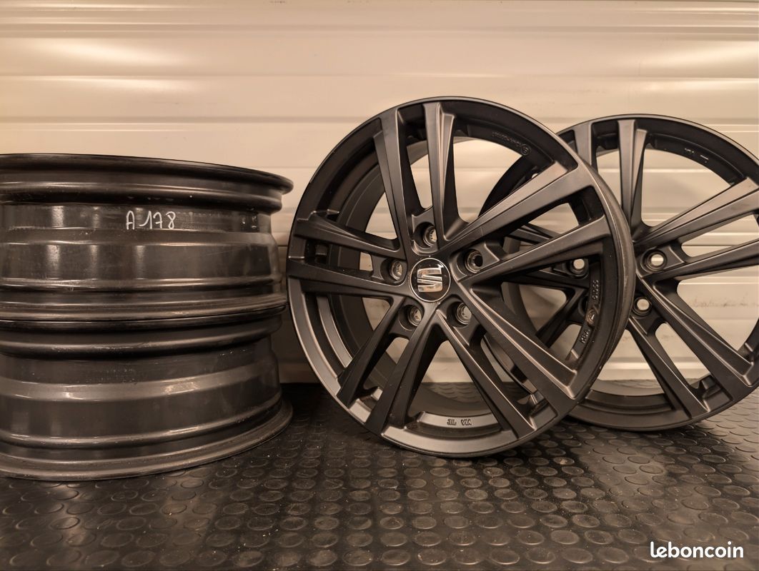 Jantes alu Rial 16" compatible Seat / Skoda / Volkswagen (image 1)