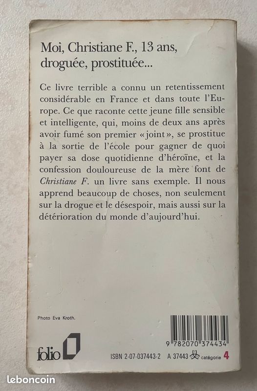 Moi, Christiane F., 13 ans, droguée, prostituée... (format poche) (image 2)