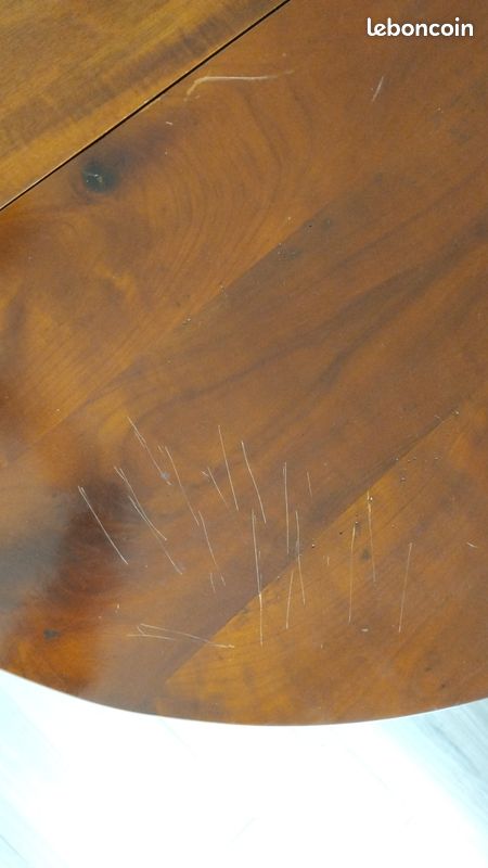 Table ronde avec rallonges (image 6)
