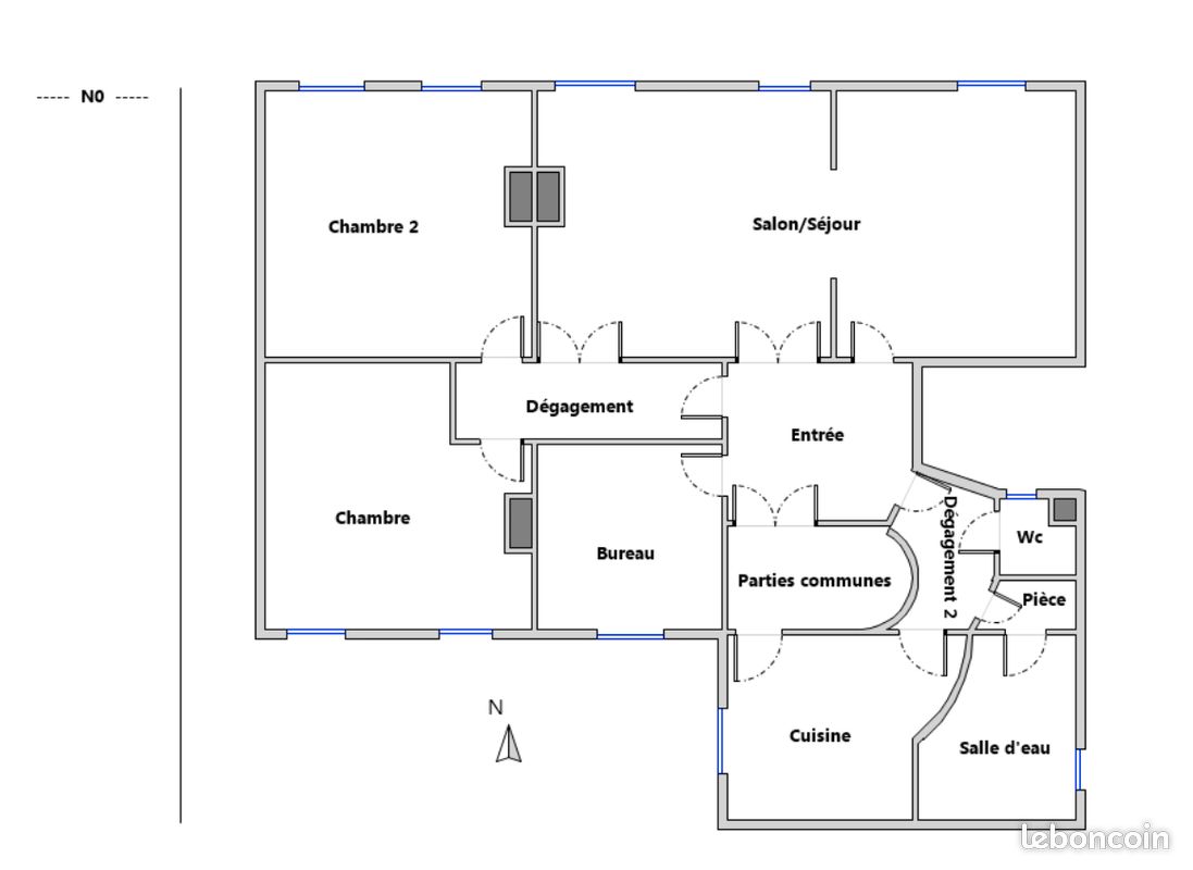 Appartement 4 pièces 111 m² · à Paris · 111 m² · 1 150 000 €