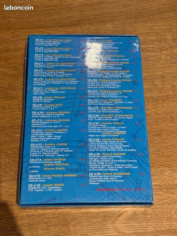Coffret CD Les Triomphes de la Musique classique (image 2)
