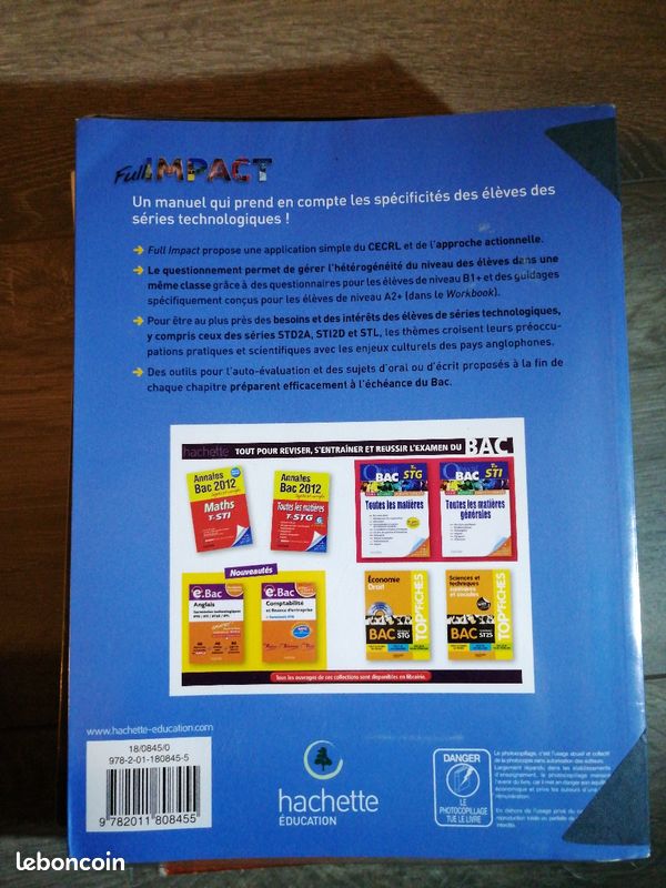 Livre anglais 1er série technologiques (image 2)