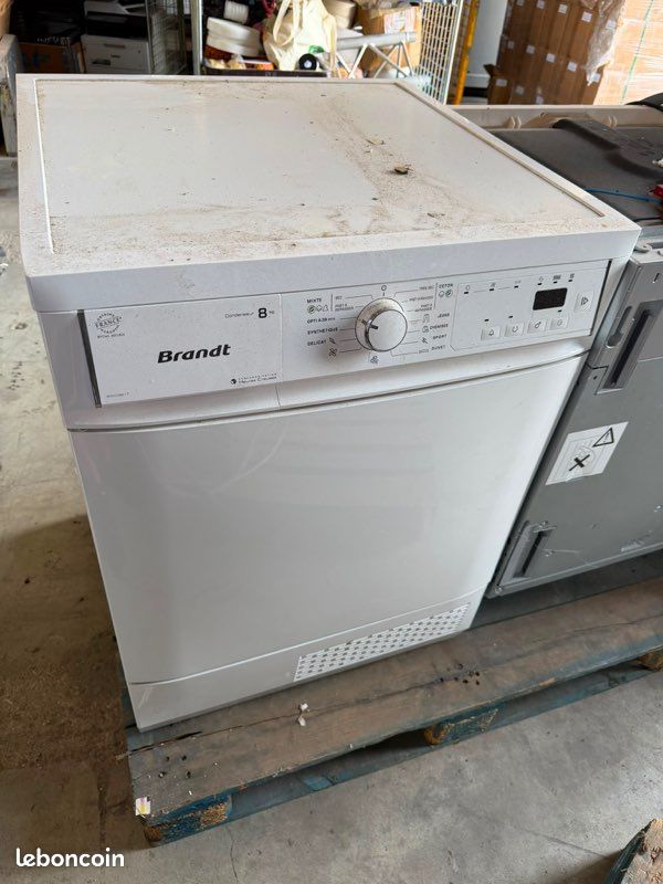 Sèche-linge à condensation Brandt 8 kg – Origine France Garantie (image 1)