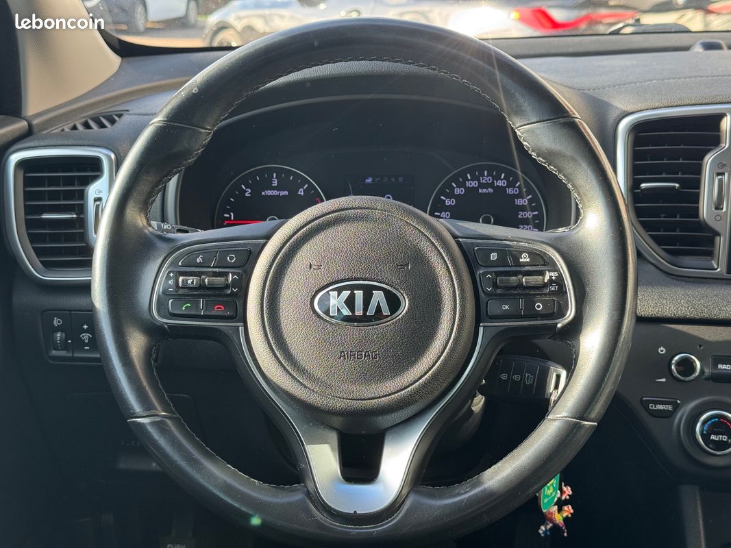 KIA Sportage 1.7 CRDI 140CH PRO ACTIVE 4X2 DCT BVA – CAMÉRA DE RECUL – APPLE CARPLAY – DRIVE MODE (image 30)