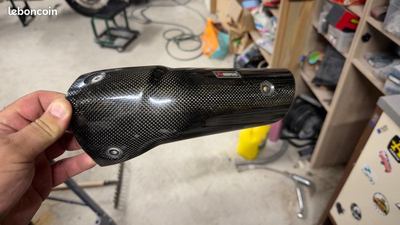 Pare chaleur carbone bmw akrapovic k1600 (image 1)