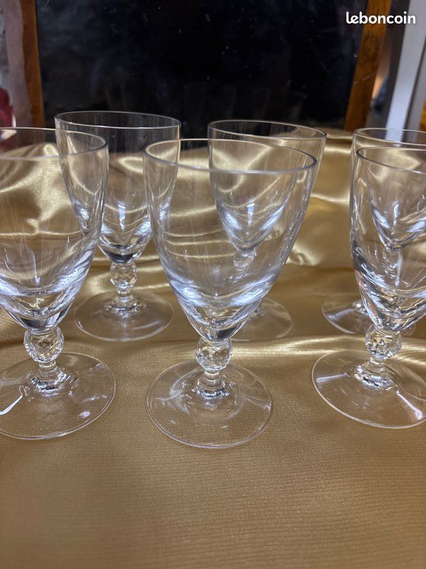 7 verres en cristal 14 (image 4)