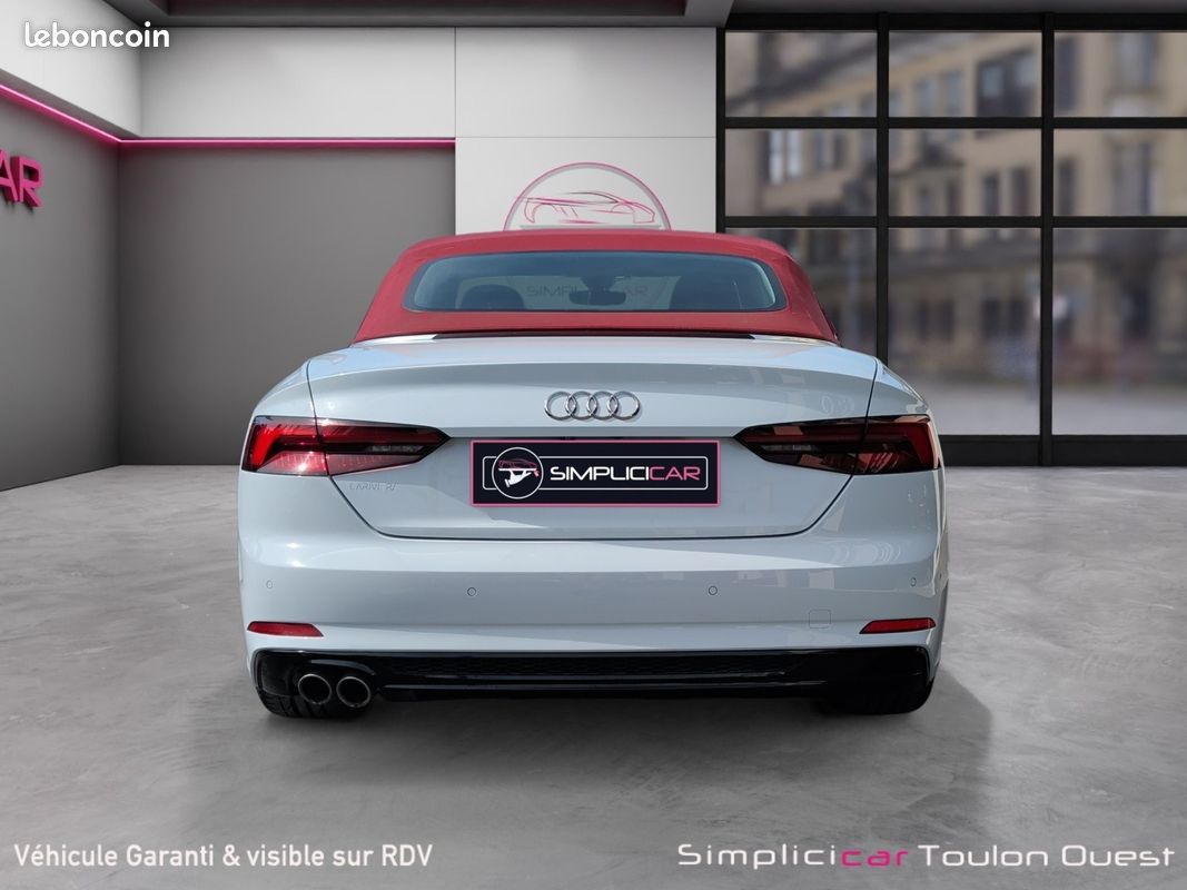 AUDI A5 CABRIOLET 40 TDI 190 S tronic 7 Quattro S Line - GARANTIE 12 MOIS (image 4)