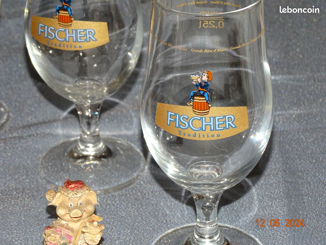 Verres Publicitaires FISHER (image 2)