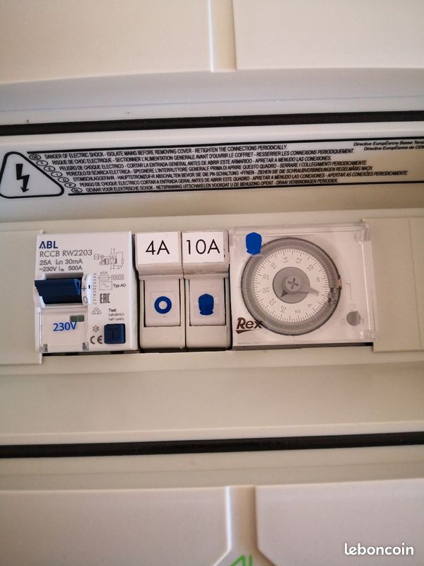 Coffret électrique waterair 50 Hertz (image 2)
