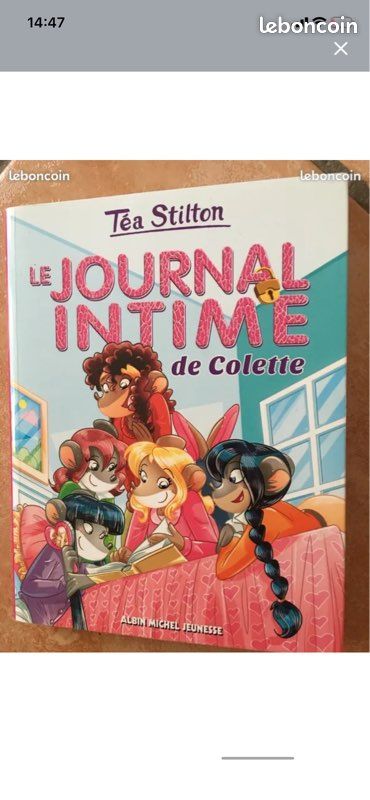 Tea Stilton 4 livres Le concert de coeur Passion styliste Le journal intime de Colette Un projet top secret (image 4)