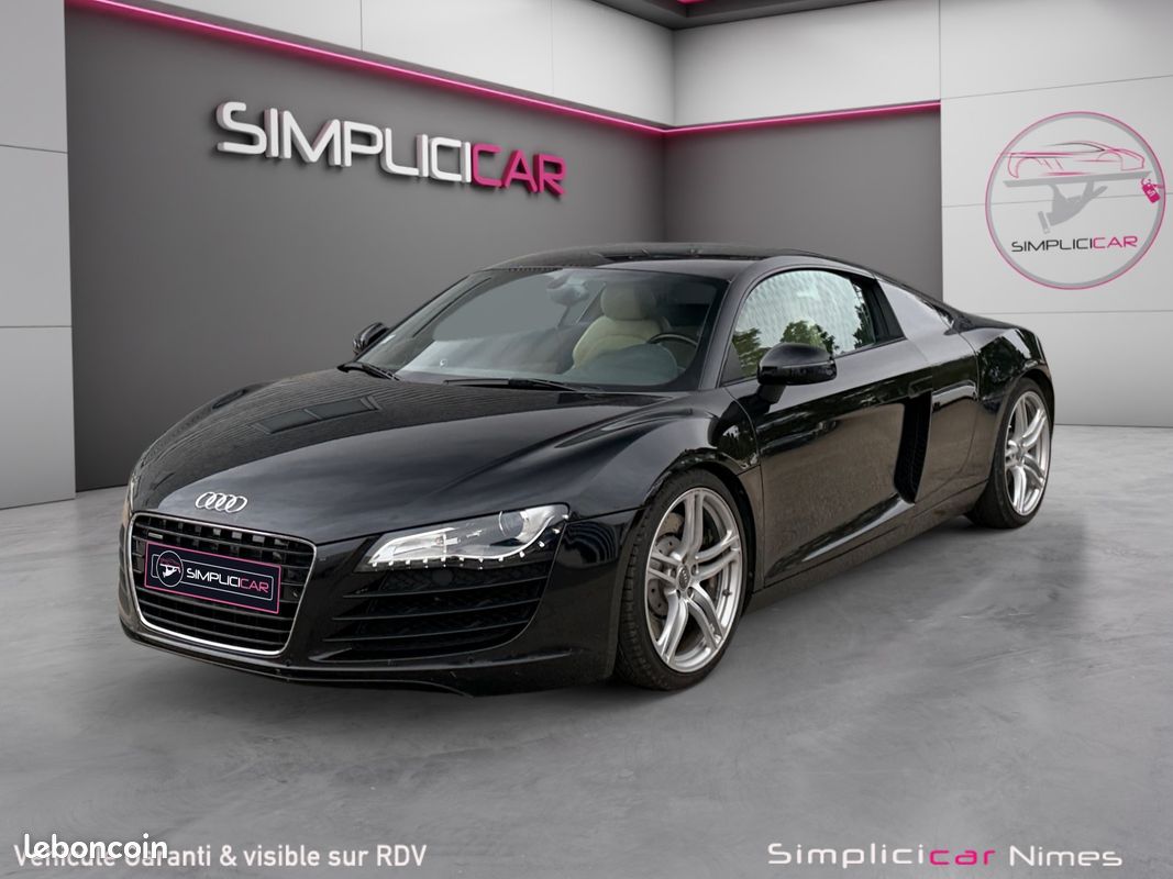 AUDI R8 V8 4.2 FSI QUATTRO 420 R-TRONIC 420Ch - Bang Olufsen - Sièges éléctrique/chauffants - Magnetic Ride - Caméra de Recul - GARANTIE 12 MOIS (image 4)
