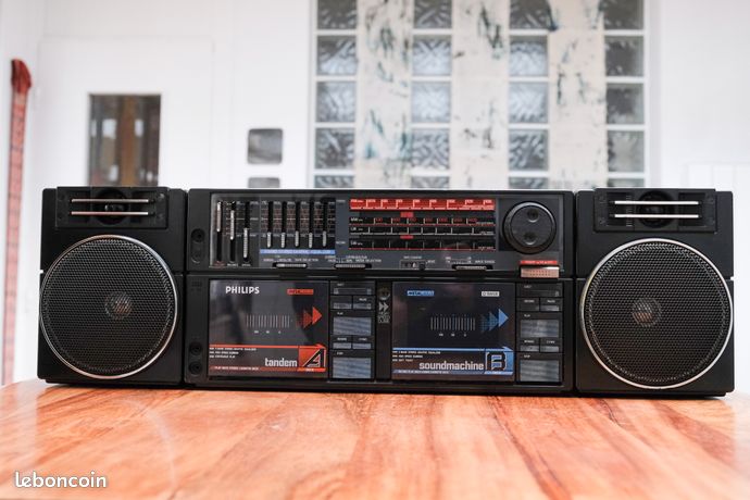 Boombox JVC PC-90 - Poste Radio Lecteur Cassette Avec égaliseur - Occasion à Réparer