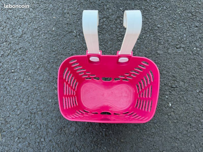 Vélo enfant fille décathlon 14p avec accessoires (image 6)