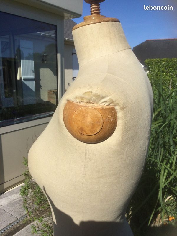 Mannequin Buste Girard ancien (image 3)