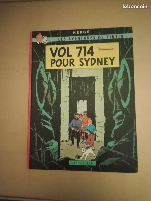 Bd tintin .vol 714 pour sydney.1968 (image 1)