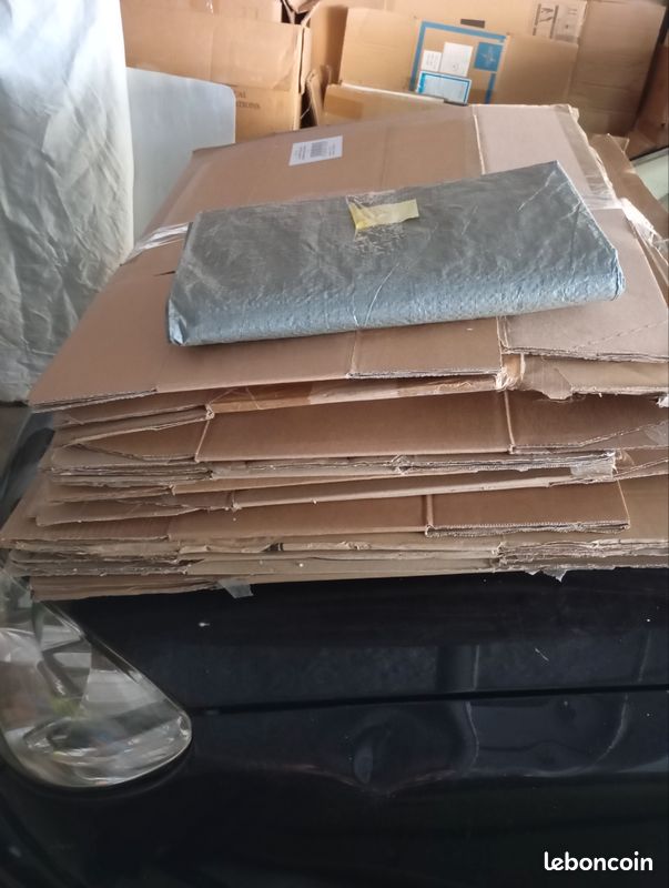 Cartons, bâche,sac " type gravats" etc (image 1)