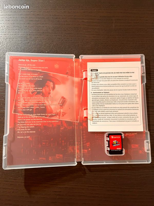 Jeu Super Mario Odyssey - Nintendo Switch (image 2)