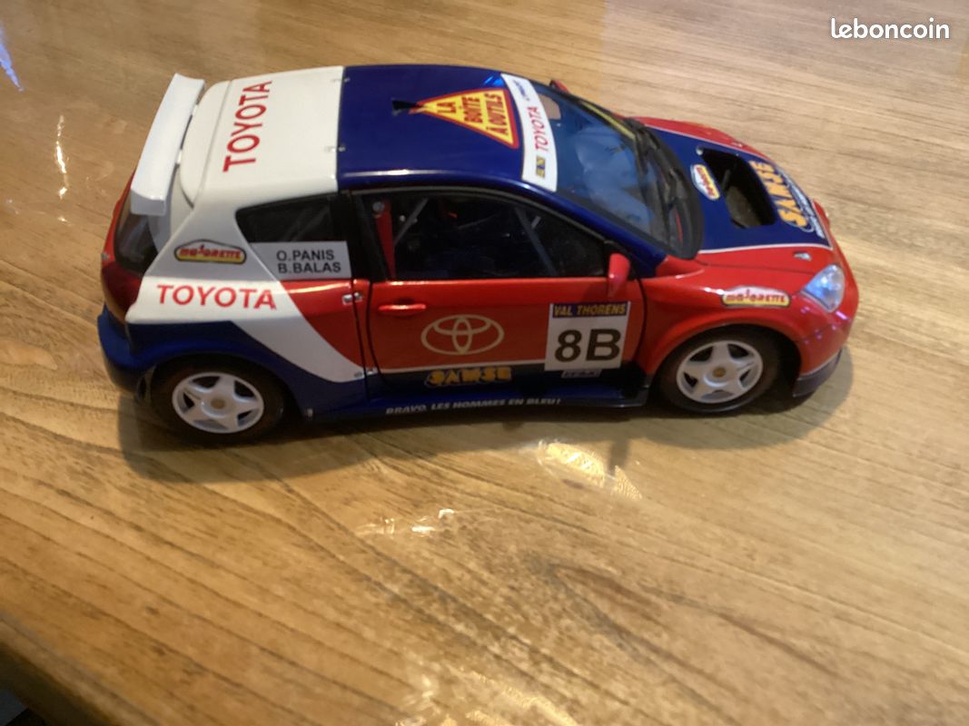 LJ681 SOLIDO 83001 1/18 Voiture Toyota Corolla WRC Trophée Andros 2006 LJ681 SOLIDO 83001 1/18 Voiture Toyota Corolla WRC Trophée Andros 2006