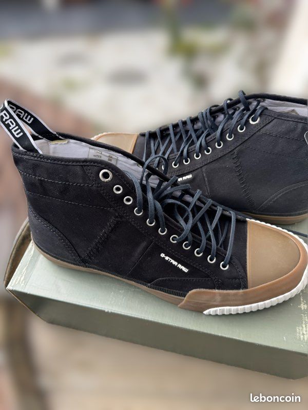 Chaussure neuve montante homme gstar (image 1)