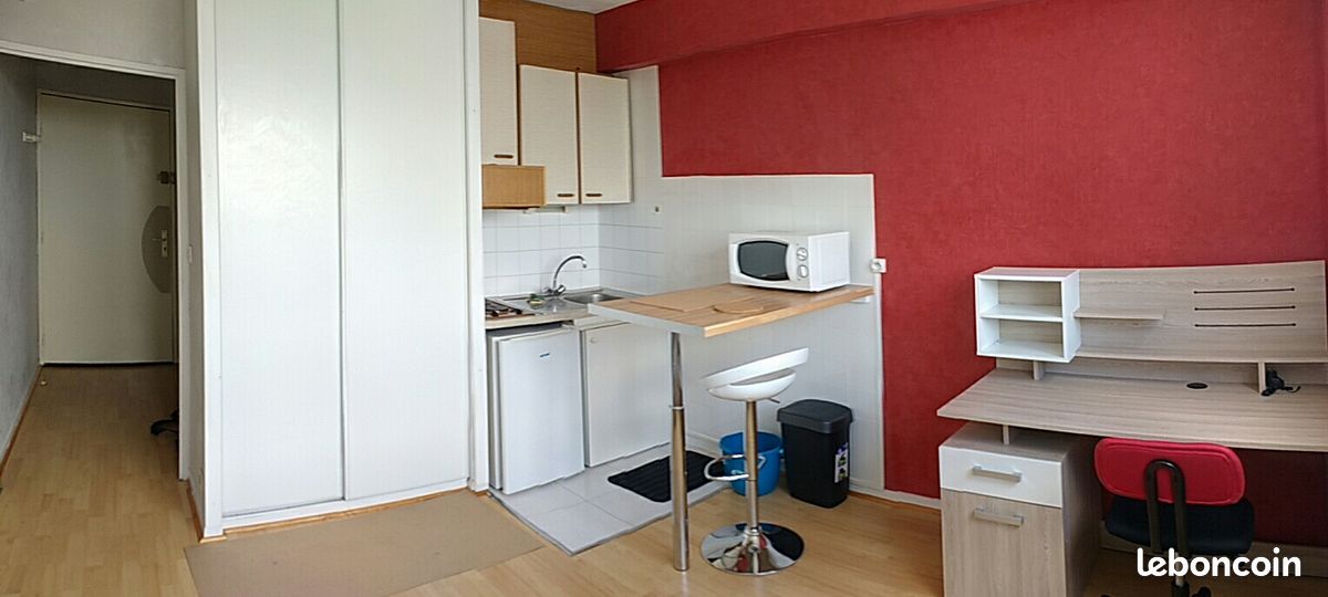 Appartement 1 pièce 20 m² · à Toulouse · 20 m² · 490 €/mois