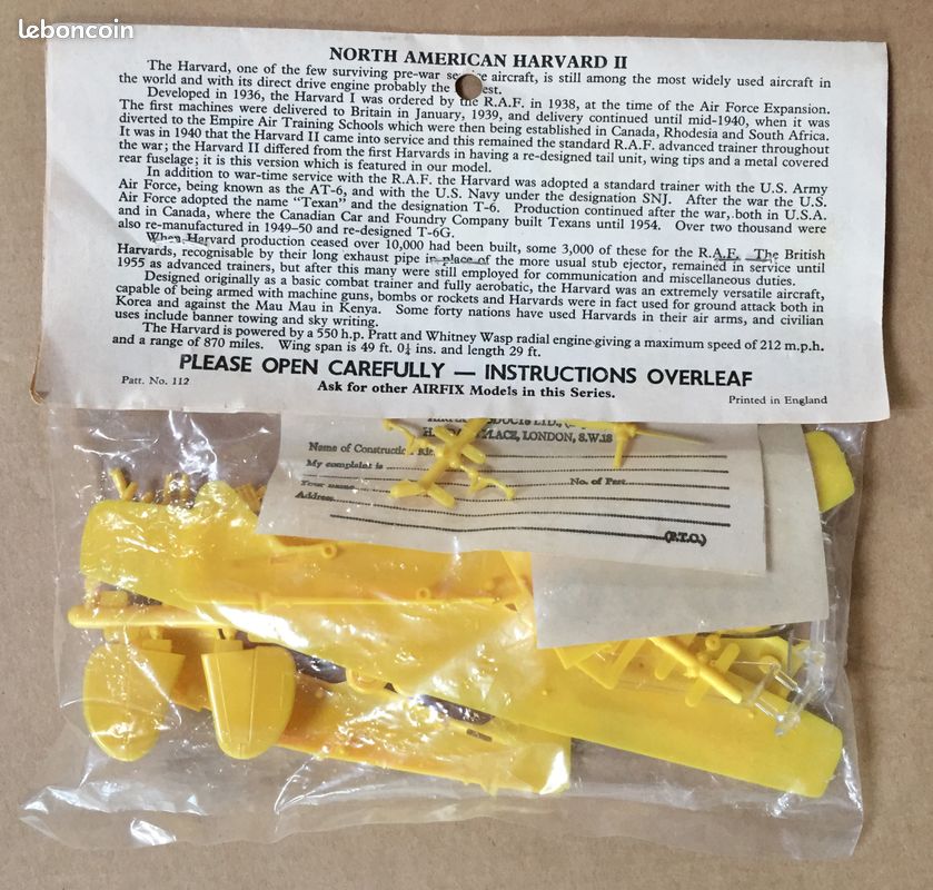 Maquette Airfix Dauphine – 1/32 – Ancien Sachet – Neuve