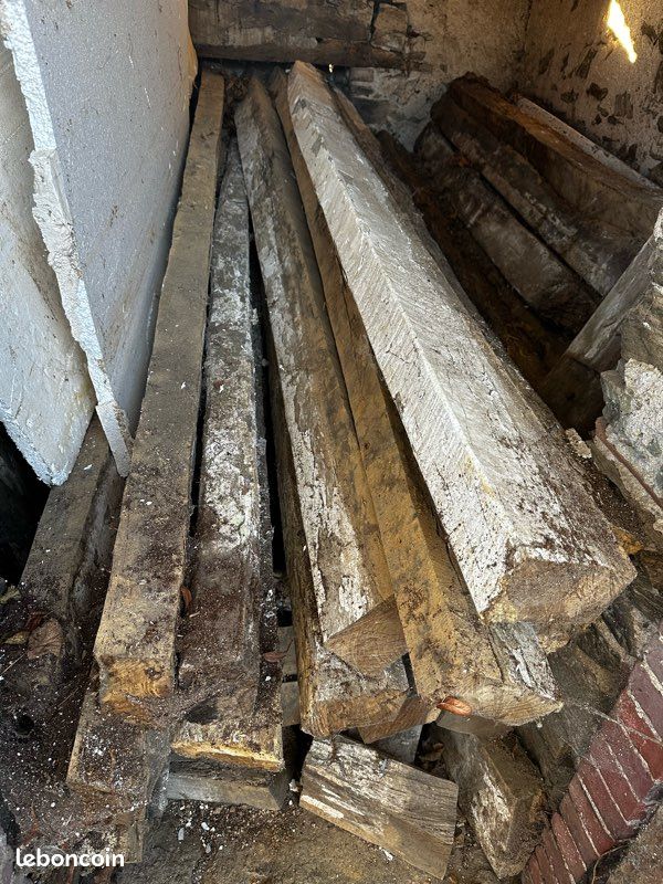 Solive / poutre en chêne BTP Chantier grosoeuvre — free download