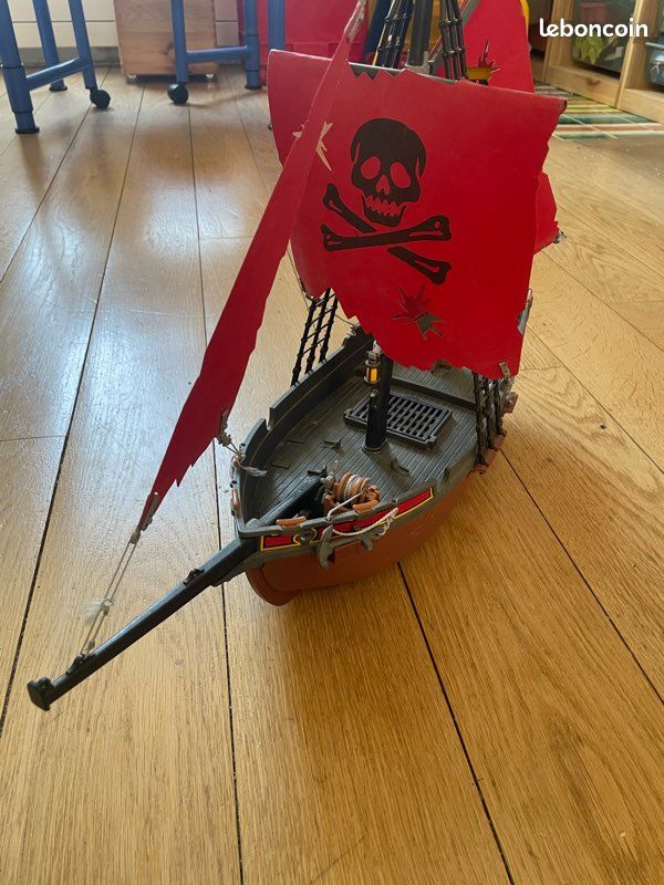 Bateau pirate Playmobil vintage (image 2)