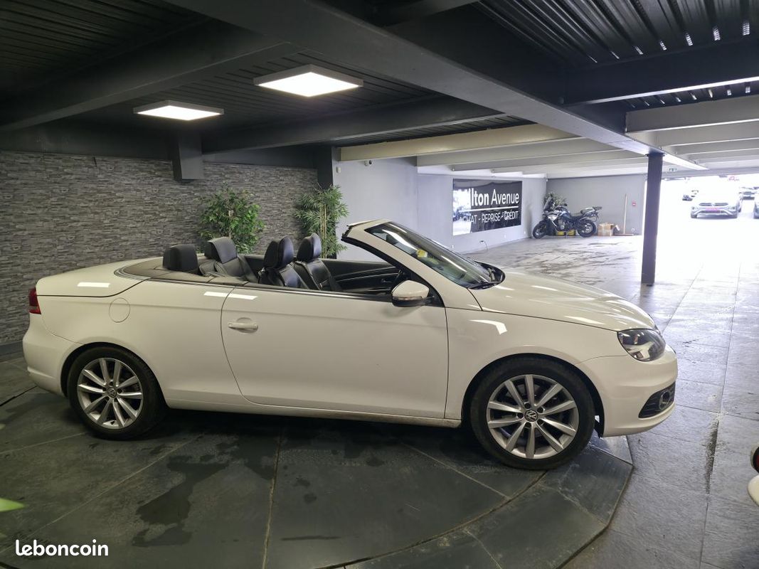 VOLKSWAGEN EOS 2.0 16V TDI- 140 - BV DSG 6 Sportline VENTE A MARCHAND (image 6)