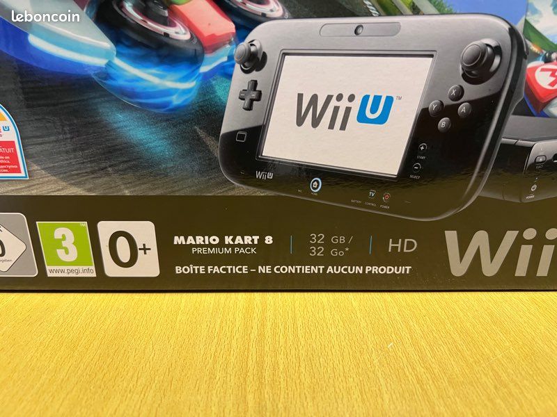 PLV boite factice Wii U pack Mario Kart 8 (image 1)