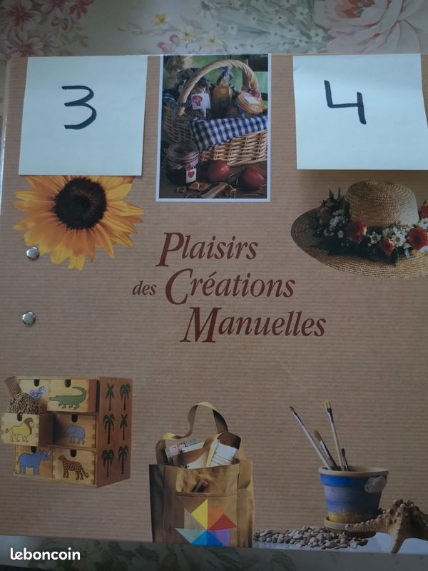Plaisirs des Créations Manuelles vol 3 et 4 (image 1)