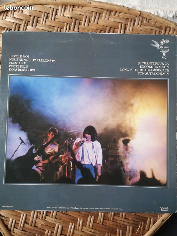 Disque vinyle 33T original Jean Jacques Goldman (image 2)