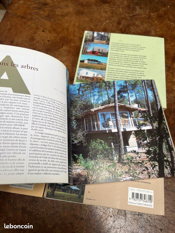 Lot de quatre livres maisons 🏘️ d’aujourd’hui architecture (image 8)