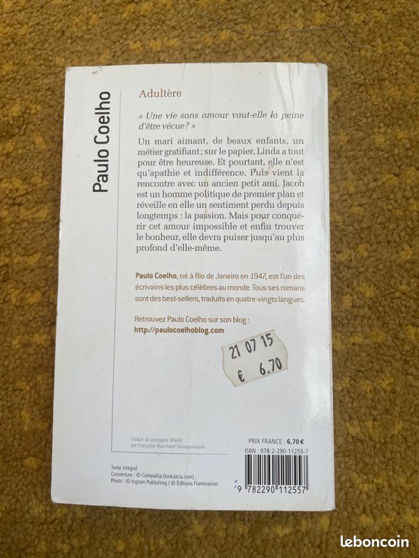 Paulo Coelho : adultère (image 4)