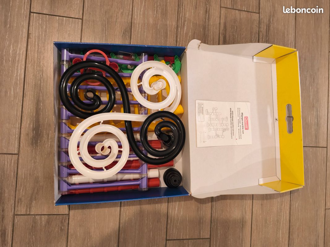 Quercetti – Migoga Play Bio – Circuit De Billes – 49 Pièces – éco‑responsable – Dès 3 Ans