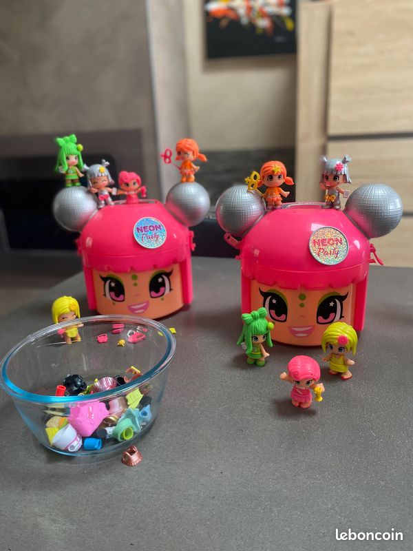 Cabeza Pinypon Neon Party Pinypon Mix Is Max Precio Pinypon Neon