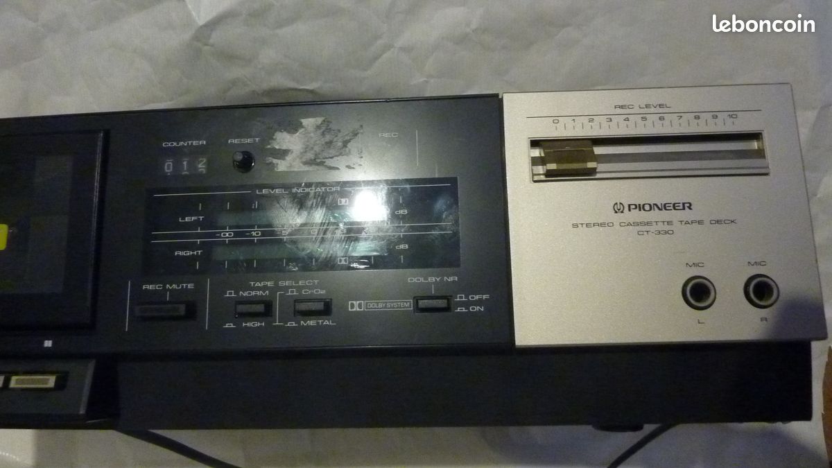 Set De Sangles De Rechange Pioneer CT-330 - Kit Complet Pour Platine Cassette