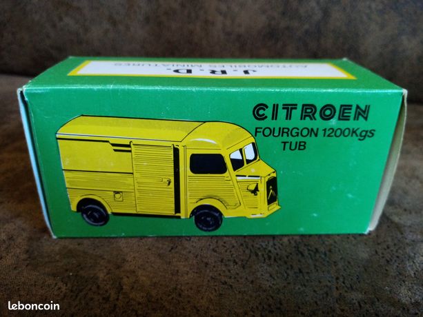 JRD Miniature Citroën HY 1/43 – Esso, Ancienne, Boîte Copie, Bon état