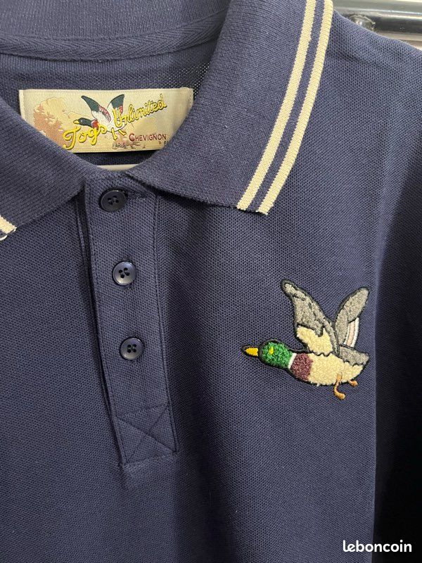 Polo Togs Unlimited marine NEUF (image 4)