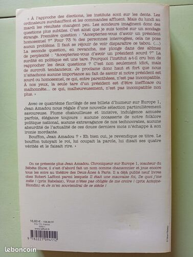 [Livre] Journal d'un bouffon - Bon état (image 4)