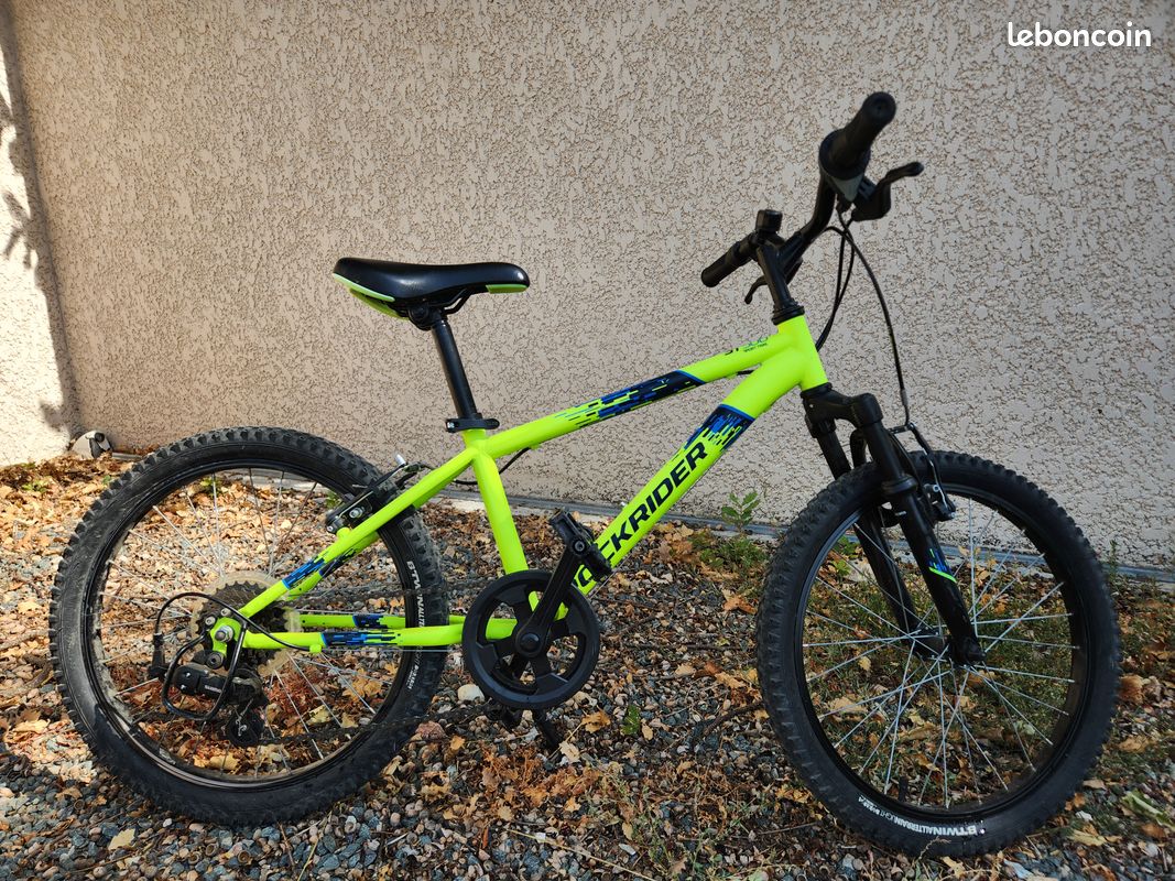 Vtt Rockrider 520 Jaune Decathlon Velo Jaune Fluo Mountain Bike