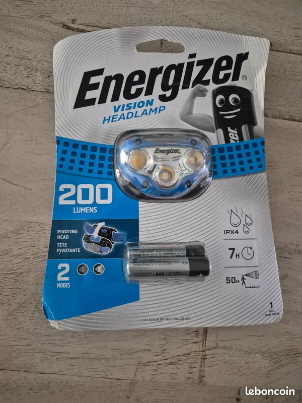 LAMPADA FRONTALE LT-VISION-HD/350 ENERGIZER - Torce - Delta LAMPADA FRONTALE LT-VISION-HD/350 ENERGIZER - Torce - Delta