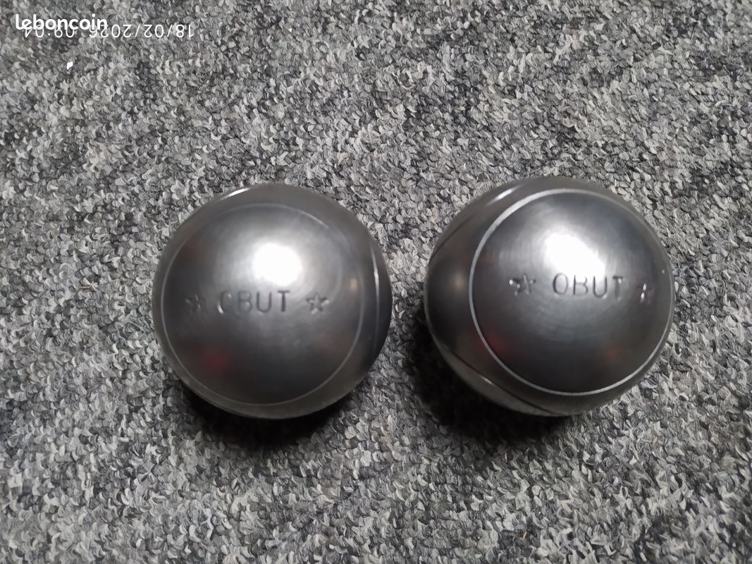 Doublette - Boules de Pétanque - JB - K - 2 etoiles - 760 gr