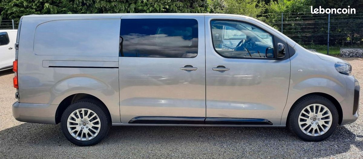 Peugeot Expert Fourgon Cabine Approfondie Facelift XL 2.0 BlueHDI 180 EAT8 Confort 5 PLACES ATTELAGE 2 portes latérales coulissantes vitrées CAMERA DE RECUL (image 10)