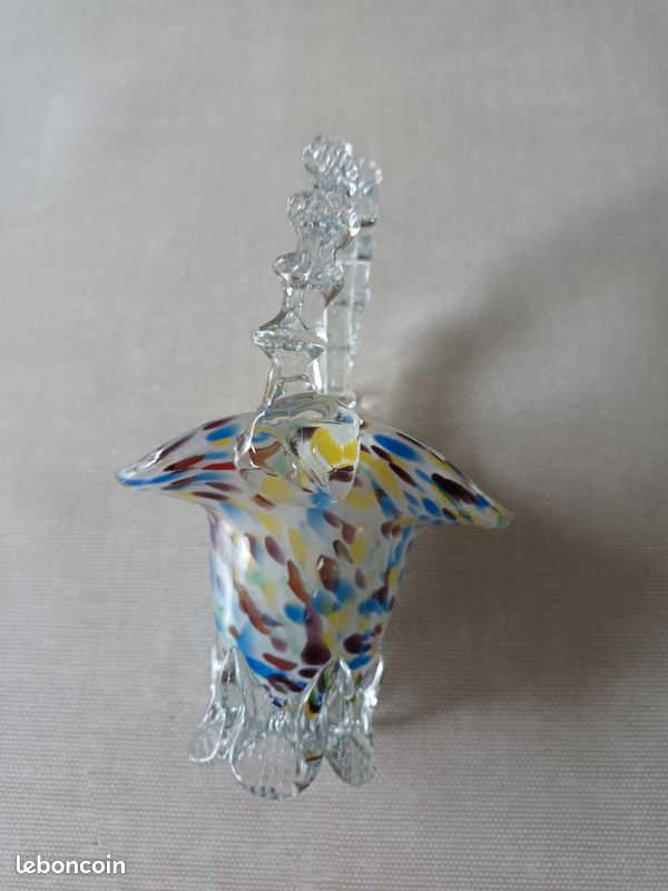 Panier en verre soufflé (image 2)