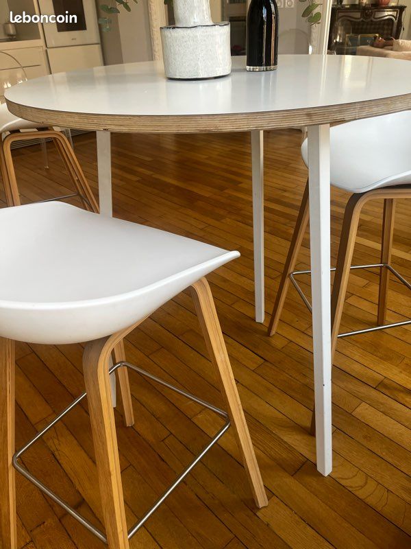Table haute et tabourets HAY (image 4)